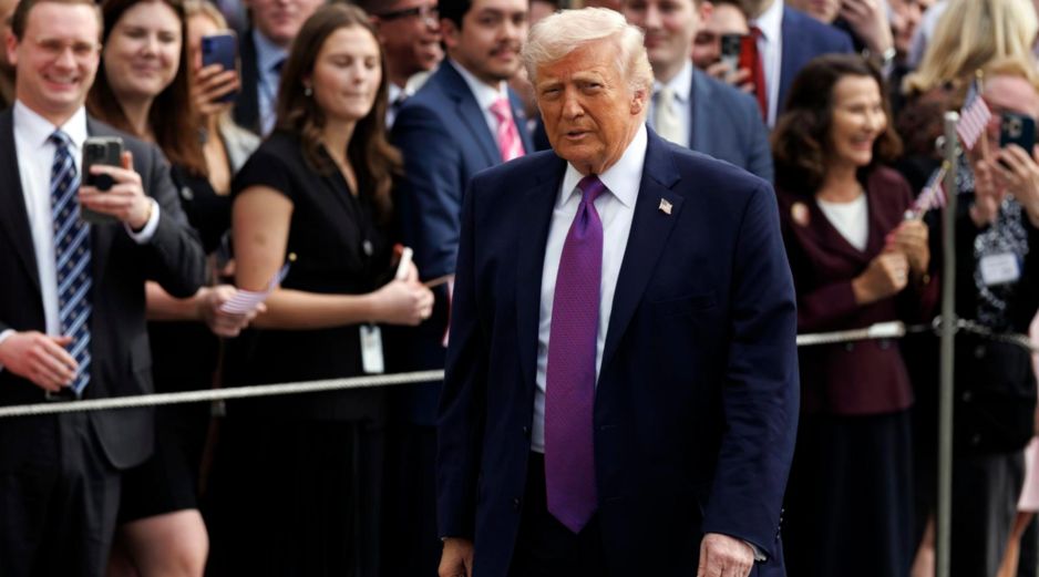 Tras mitin en Kentucky, Trump dice que aunque la guerra esté ganada no terminará de inmediato. EFE