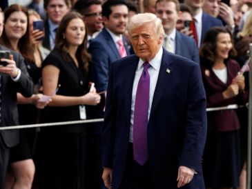 Tras mitin en Kentucky, Trump dice que aunque la guerra esté ganada no terminará de inmediato. EFE