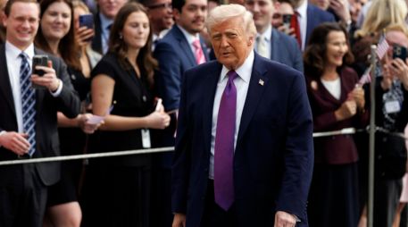 Tras mitin en Kentucky, Trump dice que aunque la guerra esté ganada no terminará de inmediato. EFE