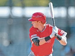 Owen Caissie rompió el 0-0 en el tercer inning con un elevado de sacrificio. AFP