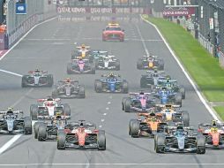 La arrancada del GP de Australia hizo a muchos pilotos sentirse incómodos con sus autos. AFP