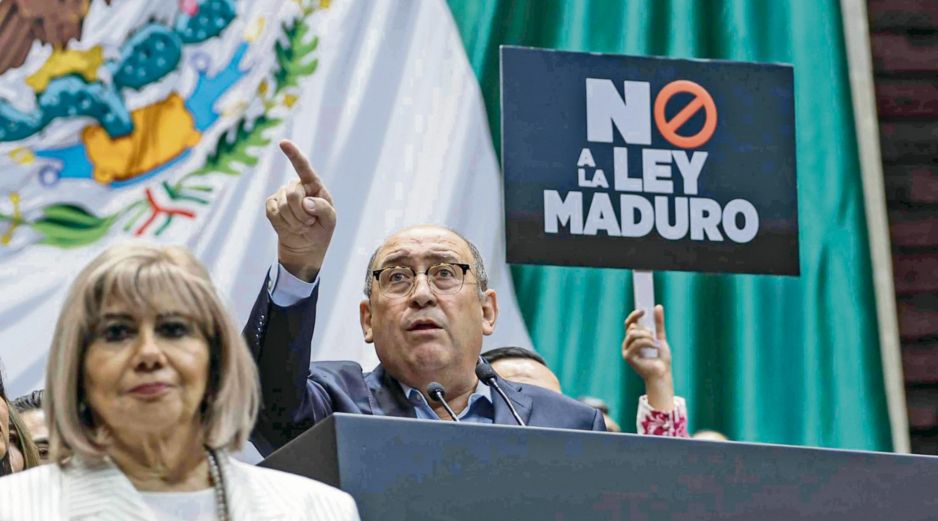 Legisladores se manifestaron en la Cámara durante la discusión. EL UNIVERSAL