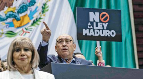 Legisladores se manifestaron en la Cámara durante la discusión. EL UNIVERSAL