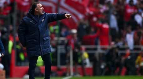 Gabriel Milito en el juego contra Toluca del pasado 28 de febrero. IMAGO7/E. Espinosa