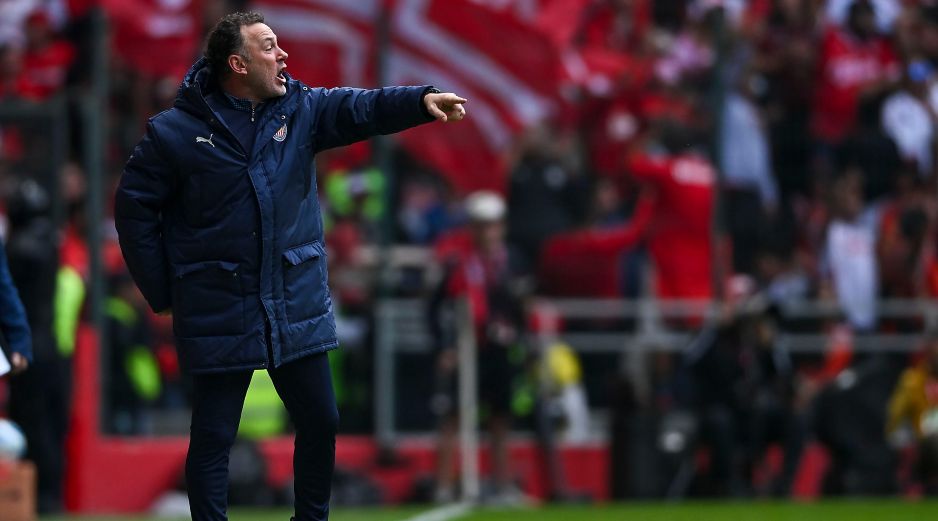 Gabriel Milito en el juego contra Toluca del pasado 28 de febrero. IMAGO7/E. Espinosa