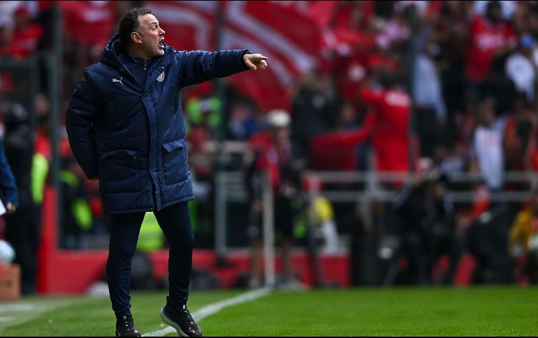 Gabriel Milito en el juego contra Toluca del pasado 28 de febrero. IMAGO7/E. Espinosa