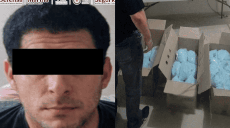 También fueron detenidas seis personas más y se localizaron dos inmuebles utilizados para el almacenamiento de narcóticos. X / @OHarfuch