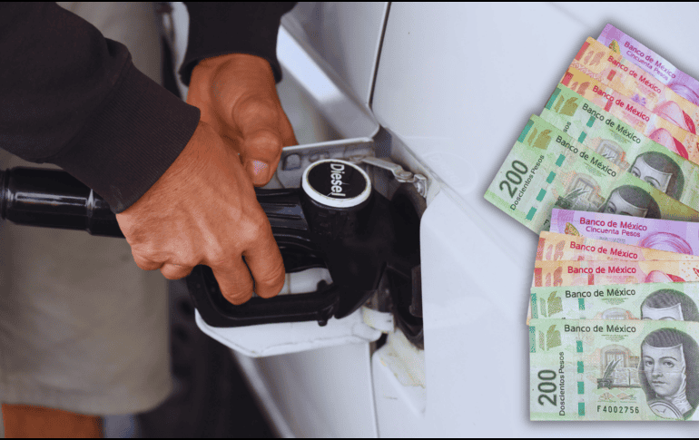 Fuentes del sector gasolinero indican que el precio del combustible ya se incrementó más de 2.30 pesos en promedio en el país esta semana respecto a los niveles de hace un año. ESPECIAL / CANVA