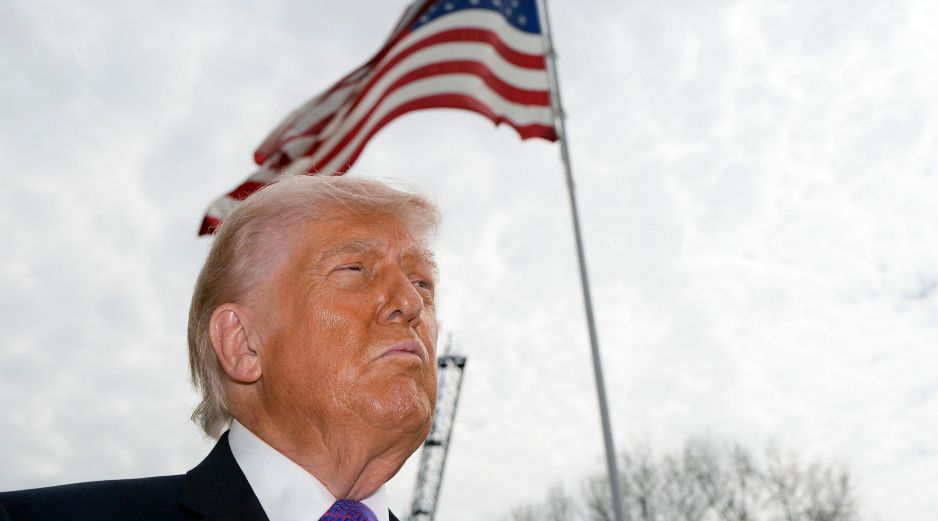 Donald Trump ha ido oscilando en sus declaraciones sobre el conflicto que inició junto a Israel el pasado 28 de febrero. EFE / Y. Gripas