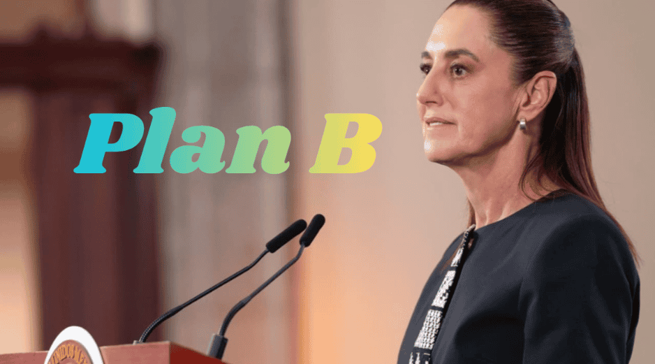 La Jefa del Ejecutivo aseveró que, de antemano, sabía que las y los diputados votarían en contra de la Reforma Electoral, pero decidió enviarla para cumplir con la gente. EFE / Presidencia