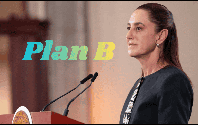 La Jefa del Ejecutivo aseveró que, de antemano, sabía que las y los diputados votarían en contra de la Reforma Electoral, pero decidió enviarla para cumplir con la gente. EFE / Presidencia