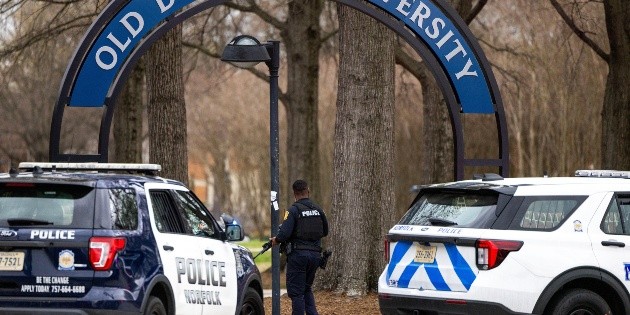 Tiroteo en universidad de Virginia deja un atacante muerto y dos heridos