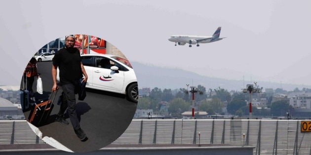 AICM: Inicia operativo contra taxis de plataforma en el aeropuerto de la CDMX