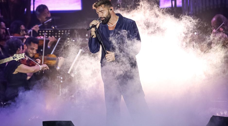 Ricky Martin regresa a Guadalajara para ofrecer un concierto en el Estadio Panamericano de los Charros de Jalisco. EL INFORMADOR • ARCHIVO.