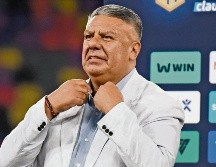 Claudio Tapia, presidente de la AFA, considera al Monumental para disputar el encuentro. AFP