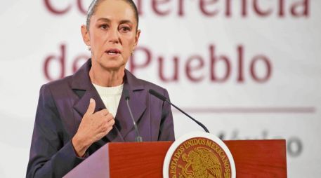 La Mandataria federal recordó que en el pasado proceso electoral, los candidatos a diputados federal de Morena, PT y PVEM firmaron un acuerdo en el que se comprometieron en que apoyarían las propuestas de la 4T. SUN/ Archivo