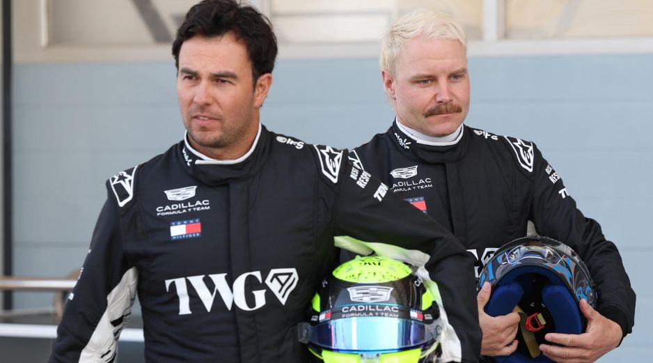 Tanto Checo como Bottas han tenido problemas con el funcionamiento de los autos de Cadillac. AFP/A. Haider