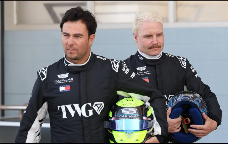 Tanto Checo como Bottas han tenido problemas con el funcionamiento de los autos de Cadillac. AFP/A. Haider