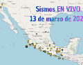 EN VIVO | Sismos en México | Viernes 13 de marzo. ESPECIAL / SSN