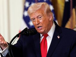 Donald Trump afirmó que Rusia podría estar ayudando “un poco” a Irán en el conflicto que enfrenta con Estados Unidos e Israel. EFE/W. Oliver