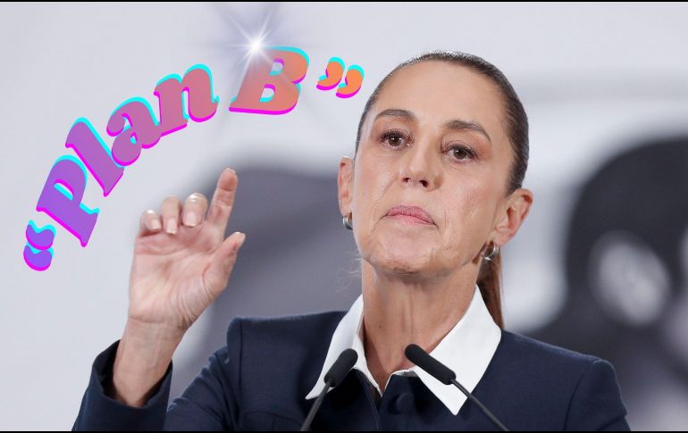 Sheinbaum aseveró que, de antemano, sabía que las y los diputados votarían en contra de la Reforma Electoral, pero decidió enviarla para cumplir con la gente. EFE / Presidencia