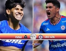 Pumas y Cruz Azul se enfrentarán este sábado en el Estadio Olímpico Universitario, en uno de los partidos más atractivos de la Jornada 11. ESPECIAL / IMAGO7 y CANVA