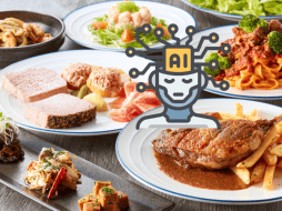 Experto afirma que la inteligencia artificial puede contribuir al desarrollo de nuevos alimentos, a la optimización de procesos en cocina y a la construcción de sistemas alimentarios más sostenibles. CANVA