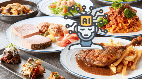 Experto afirma que la inteligencia artificial puede contribuir al desarrollo de nuevos alimentos, a la optimización de procesos en cocina y a la construcción de sistemas alimentarios más sostenibles. CANVA