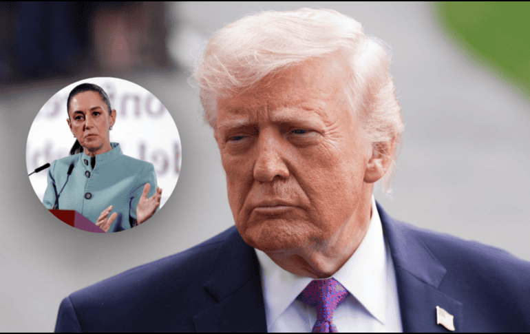 Sheinbaum no fue invitada a la cumbre del Escudo de las Américas del pasado sábado en Miami. EFE/ I. Esquivel/O. Guzmán