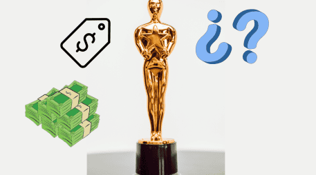 La estatuilla está chapada en oro de alta fidelidad para garantizar que el brillo del trofeo no se desvanezca con el tiempo. CANVA