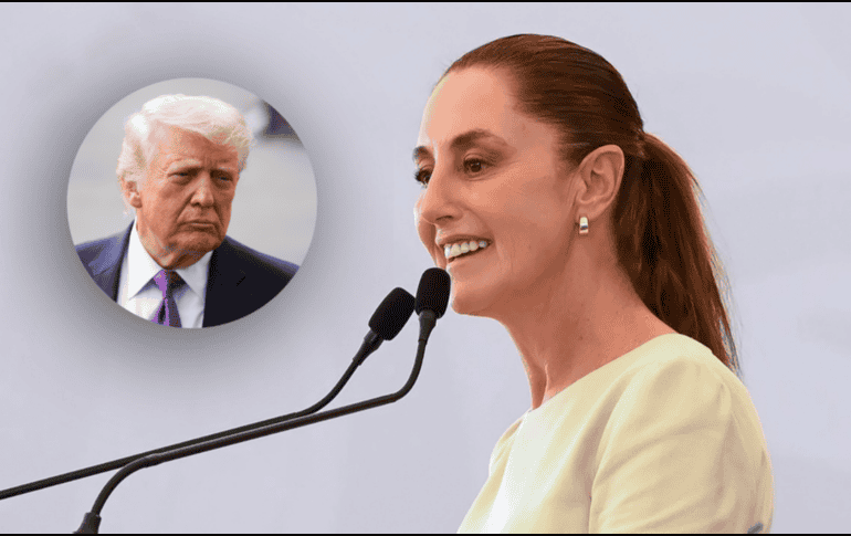 Sheinbaum sostuvo que México mantiene coordinación con Washington en áreas como inteligencia y seguridad. EFE/Presidencia de México/O. Guzmán