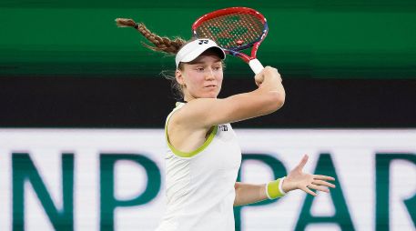 La kazaja enfrentará a Sabalenka por el título del certamen. AFP