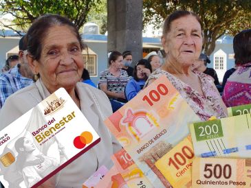 Para este 2026, la Secretaría del Bienestar incrementó los montos de las pensiones en comparación con el año anterior. ESPECIAL / Programas del Bienestar y CANVA