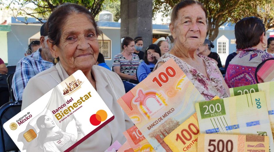 Para este 2026, la Secretaría del Bienestar incrementó los montos de las pensiones en comparación con el año anterior. ESPECIAL / Programas del Bienestar y CANVA