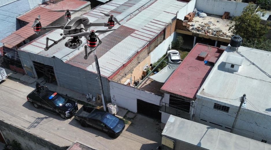 El domicilio fue resguardado a la espera de la emisión de una orden de cateo. ESPECIAL