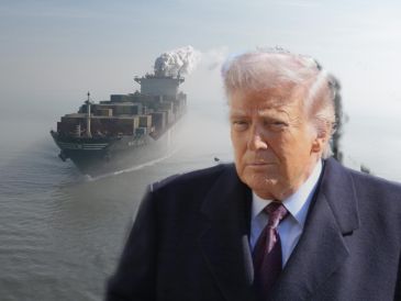 "Estados Unidos bombardeará sin cesar la costa y hundirá continuamente barcos iraníes" aseguró Donald Trump quien espera que buques aliados se sumen a su iniciativa. EFE / ARCHIVO