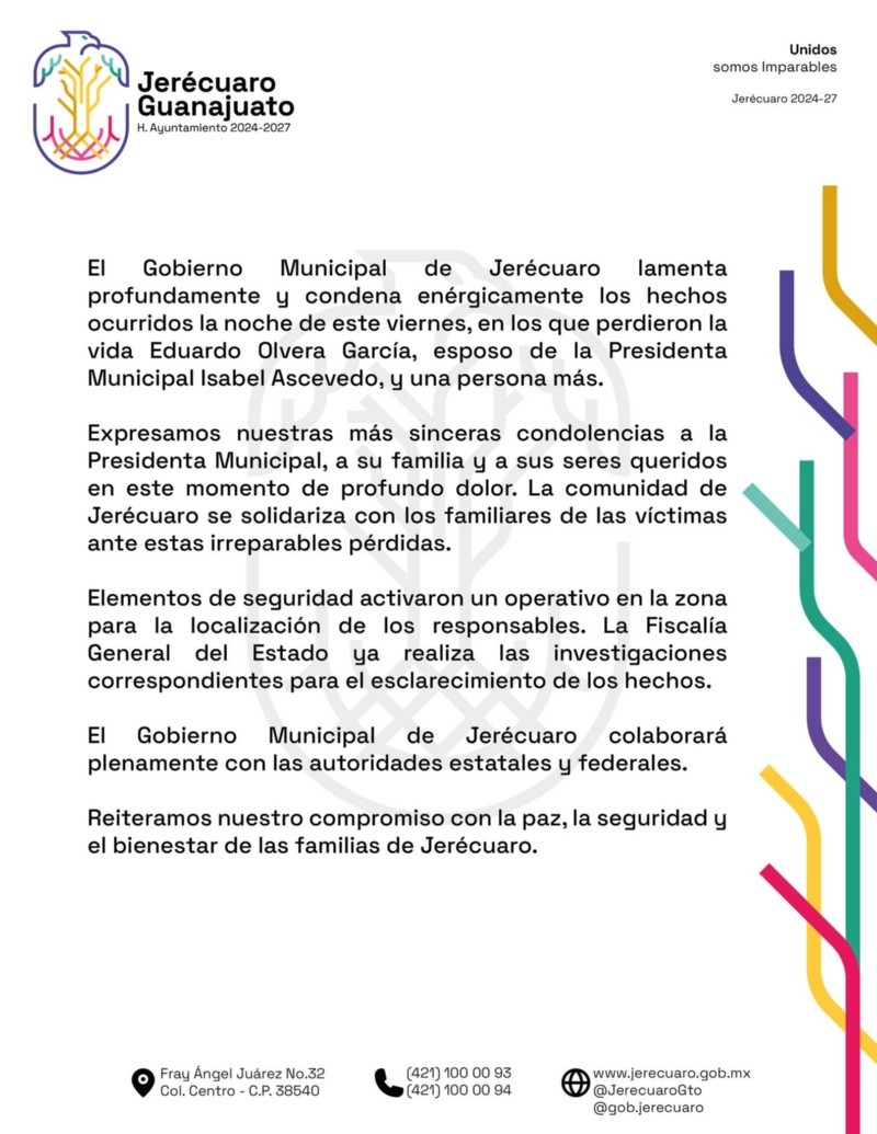 &nbsp;FACEBOOK / Gobierno Municipal de Jerécuaro, Gto.