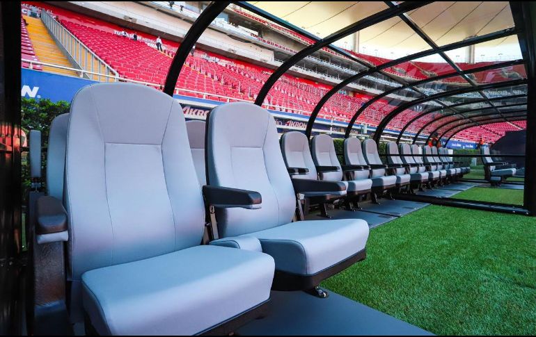 El Estadio AKRON ha comenzado a implementar cambios visibles en distintas zonas del inmueble. EL INFORMADOR/ J. ACOSTA.