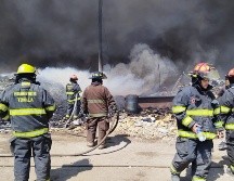 Autoridades municipales informaron que el incendio se encuentra confinado y sin riesgo de propagación. ESPECIAL
