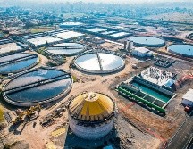 Las Plantas de Tratamiento de Aguas Residuales Agua Prieta y El Ahogado (en la imagen) operan por debajo de su capacidad, lo que limita el saneamiento del río Santiago.  EL INFORMADOR/A. Navarro