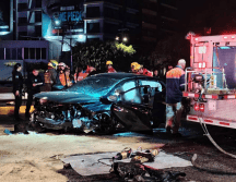 Además de la mujer que perdió la vida en el sitio, también resultaron lesionados el conductor y una joven más. CORTESÍA/M. Zaragoza