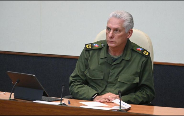 El actual mandatario de Cuba aseguró que nunca olvidará los actos de solidaridad que emanaron de México durante la gestión de López Obrador. X / @DiazCanelB