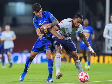 Pumas UNAM y Cruz Azul protagonizaron un empate en Ciudad Universitaria, en un encuentro que mantiene la creciente rivalidad entre ambas aficiones. IMAGO7.
