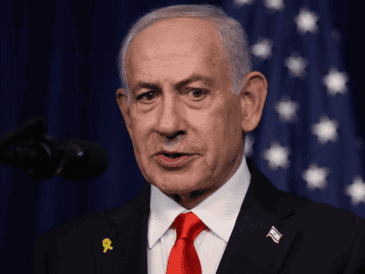 "Su apoyo es increíble; nos fortalece a mí, al Gobierno y a las Fuerzas de Defensa de Israel", afirmó Netanyahu en el video de este domingo. AFP