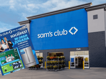 La empresa señaló que los precios exhibidos en las tiendas y en su portal en línea ya reflejan el ahorro correspondiente de cada promoción. SAMS CLUB / CANVA