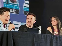 Frankie Muniz, dio detalles del regreso de la serie “Malcolm el de en medio”, durante su participación en la convención La Mole 2026. ESPECIAL