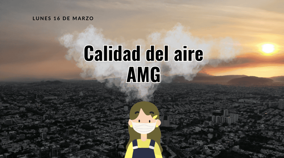 Este lunes 16 de marzo SEMADET registra mala calidad de aire en la estación Las Pintas con 76 puntos IMECA.  EL INFORMADOR / ARCHIVO