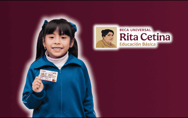 La Beca Rita Cetina es un programa universal, lo que quiere decir que todos los estudiantes de primaria podrán acceder a ella sin importar el grado escolar. ESPECIAL/Banco del Bienestar