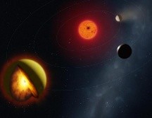 En la imagen, una recreación artística del nuevo planeta 