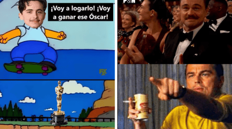 Cada discurso, reacción inesperada o momento incómodo de Los Oscar puede convertirse en el origen de un meme. ESPECIAL/X